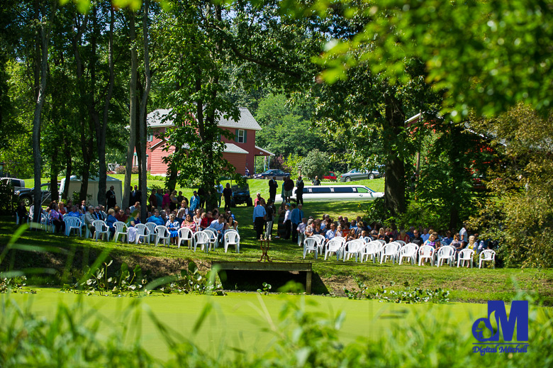 photograph of wedding venue